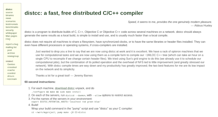 5 Tips Speed Compile 09 Distcc Website