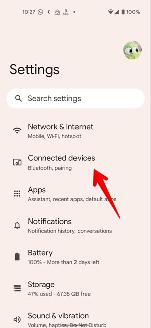 Connected Devices Android