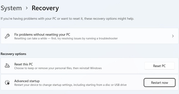 Critical Process Died Windows11 Advanced Startup Restart Now