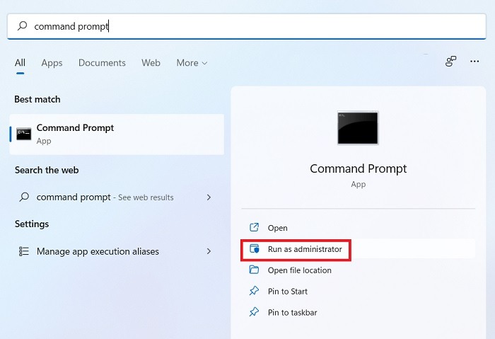 Critical Process Died Windows11 Command Prompt Run As Admin