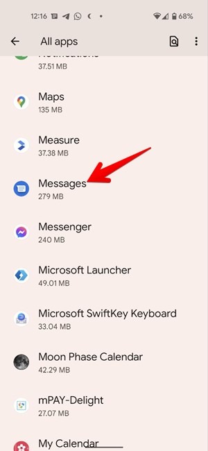 Default Messaging Apps Change