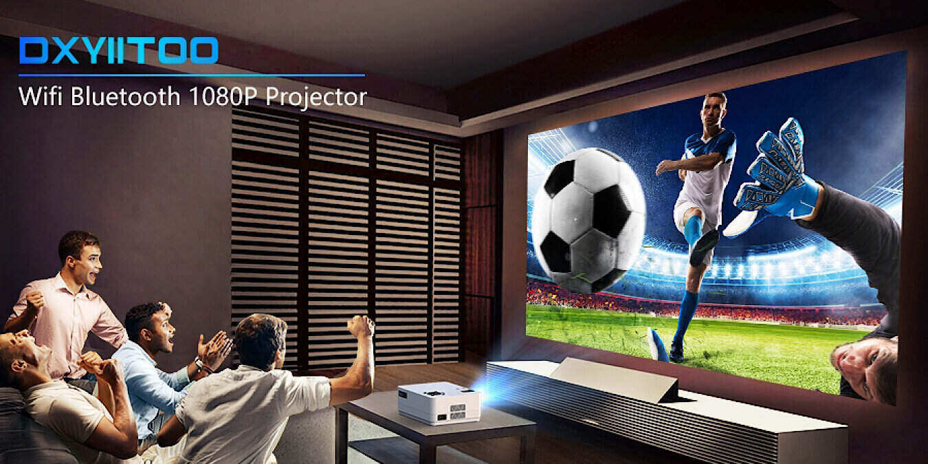 Dxyiitoo Wi Fi Bluetooth Projector Featured