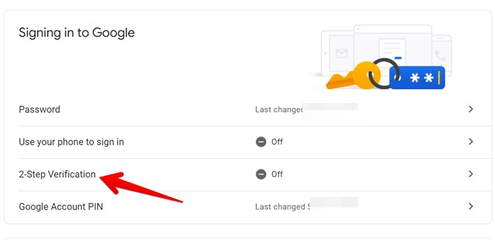 Google Account 2 Step Verification 1