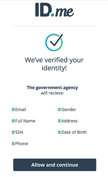 Lawmakers Id Me Facial Recognition Verified