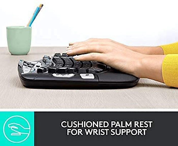 Logitech Keyboard Mouse Combo Palm Rest