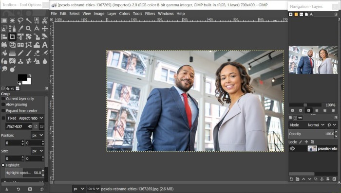 Photo Editing Apps Gimp Main