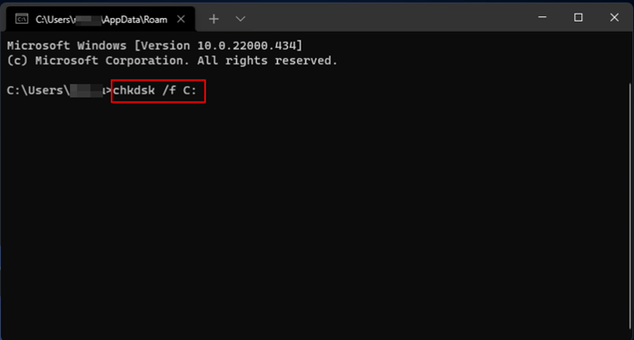 Recycle Bin Check Disk 1