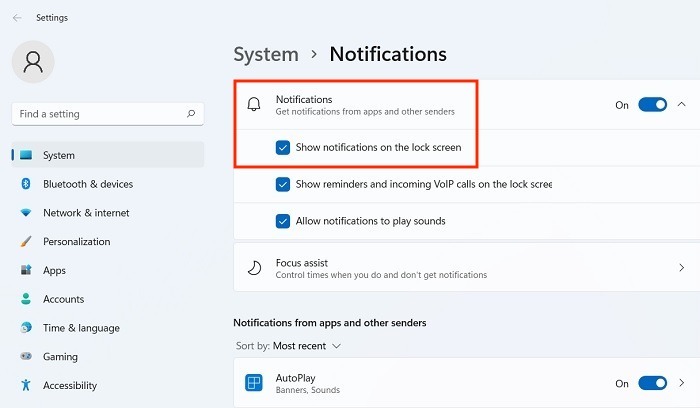 Windows Disable Notifications Windows11 System Notifications On 1