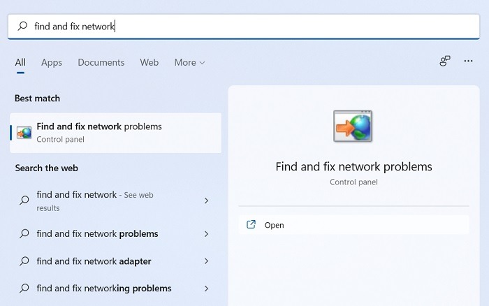 Windows Network Cable Find And Fix Network Search Mrenu