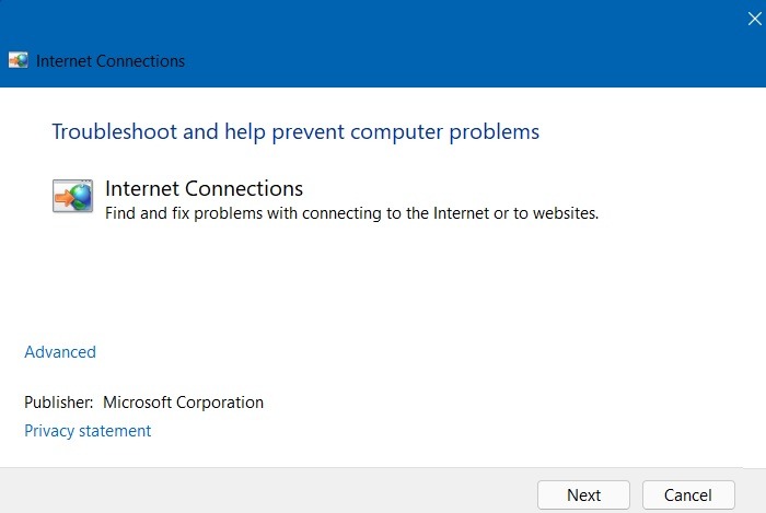 Windows Network Cable Unplugged Troubleshoot Internet Connections