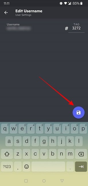 Change Discord Username Mobile Save New Username