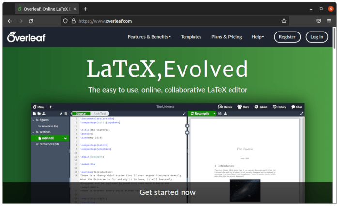 Cross Platform Latex 08 Overleaf