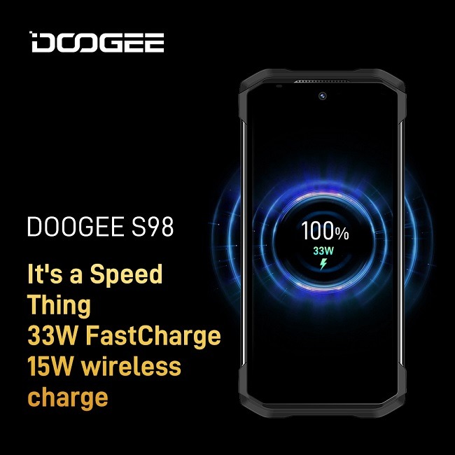 Doogee S98 Smartphone Review Fast Charge