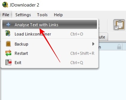 Download Video Jdownloader Analyse Links