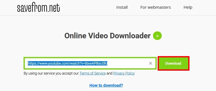 Download Video Savefrom Download