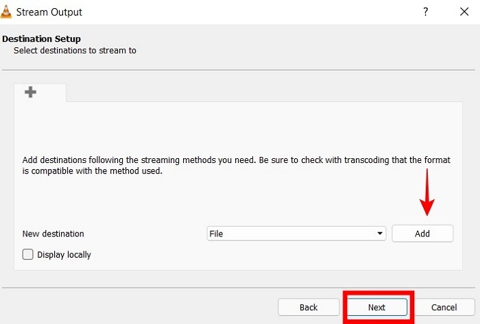 Download Video Vlc Destination Setup