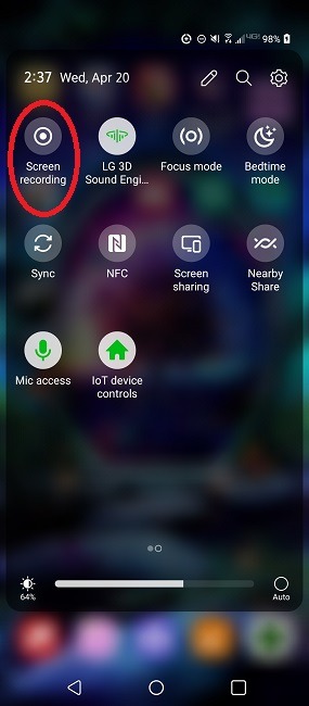 Enable The Hidden Screen Recorder In Android Screen Recording Icon
