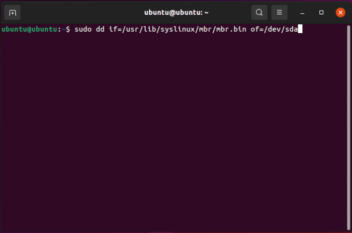 Fix Windows Mbr 11 Dd Syslinux 1