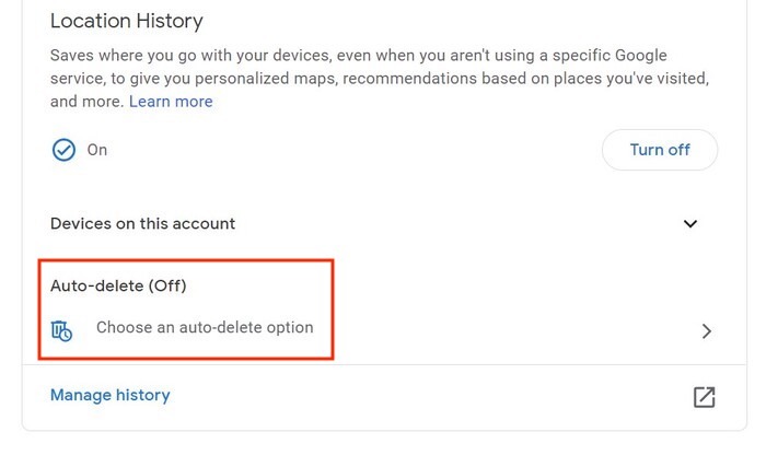 Google Location Delete Location History Desktop Auto Delete