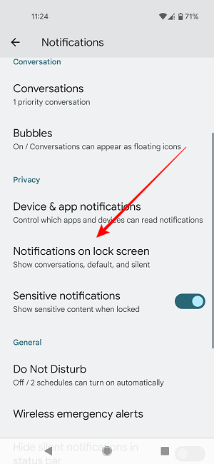 Hide Notifications Lockscreen Pixel Option