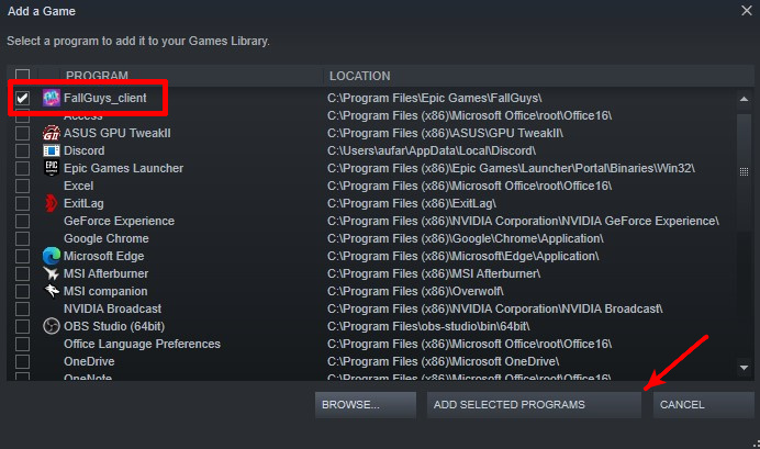 How To Add Non Steam Games To Steam Library Add Selected