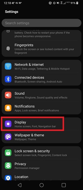 How To Assign A Home Screen On Android Display
