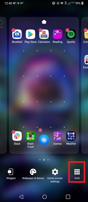How To Assign A Home Screen On Android Grid