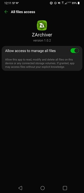 How To Compress And Extract Files On Android Using Zarchiver Access
