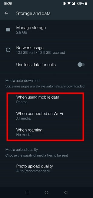 Prevent Whatsapp Saving Images Android Media Autodownload
