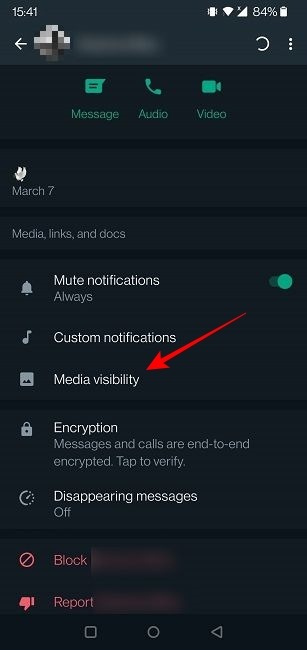 Prevent Whatsapp Saving Images Android Media Visibility One Chat