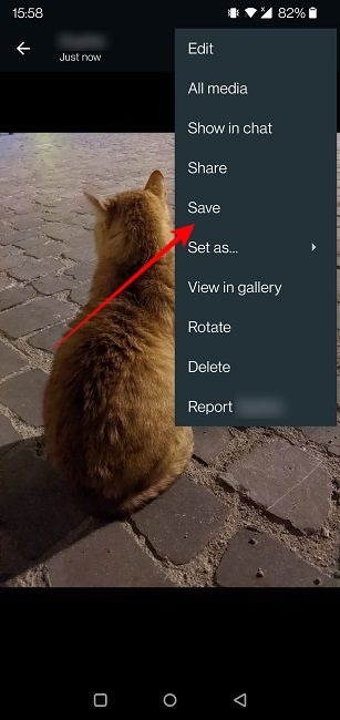 Prevent Whatsapp Saving Images Android Save Manually