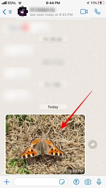 Prevent Whatsapp Saving Images Ios Tap Pic