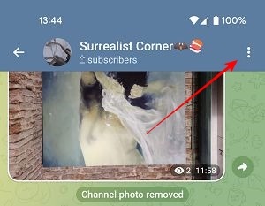 Telegram Channel Mobile Subscriber Dots