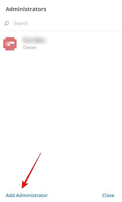 Telegram Channel Pc Add Administrator