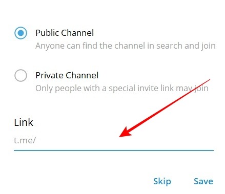 Telegram Channel Pc Add Link