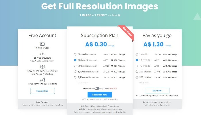 Transparent Image Removebg Pricing