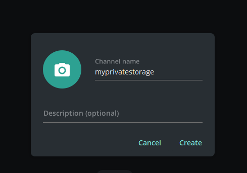 Using Telegram Create Private Channel2
