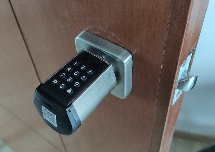 Welock Smart Lock Installation Finished