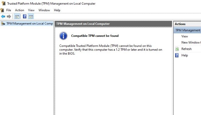 Windows 11 Tpm Manage