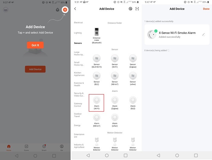 X Sense Wi Fi Smoke Detector Review App Setup