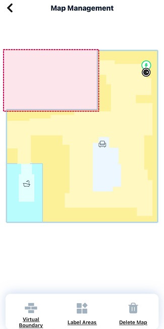 Yeedi Vac Max Map Management2