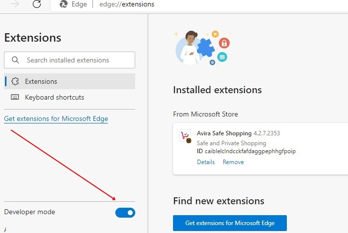 Bypass Paywalls Edge Extension Developer Mode