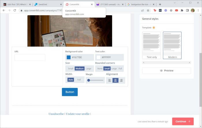 Ems Convertkit Design
