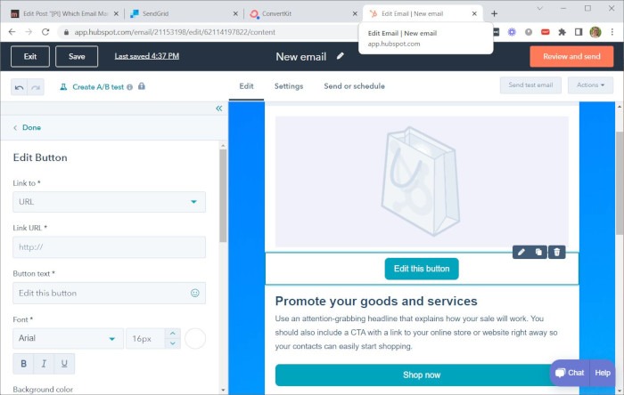 Ems Hubspot Design More
