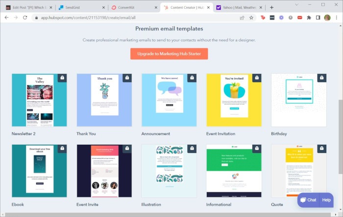 Ems Hubspot Templates