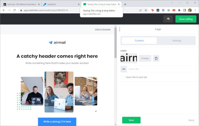 Ems Mailerlite Design