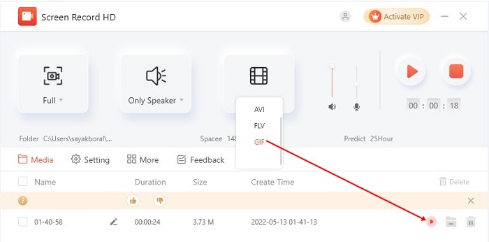 Github Add Animation Screen Record Hd Gif Selection
