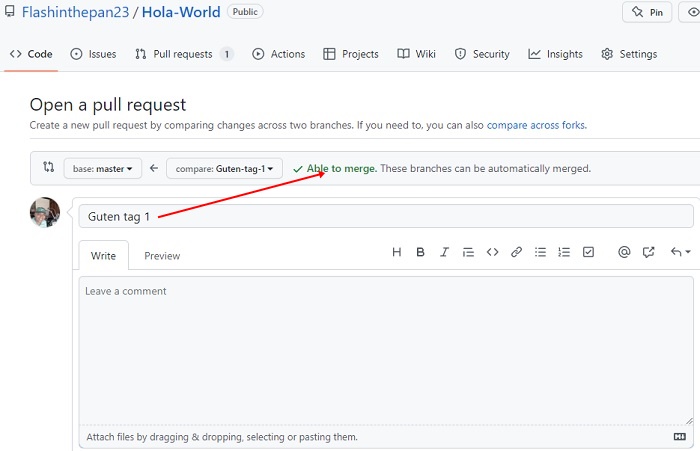Github Add Animation Screenshot Creating Able To Merge