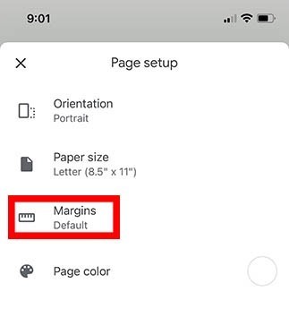 Google Doc Margins Ios Margins 1