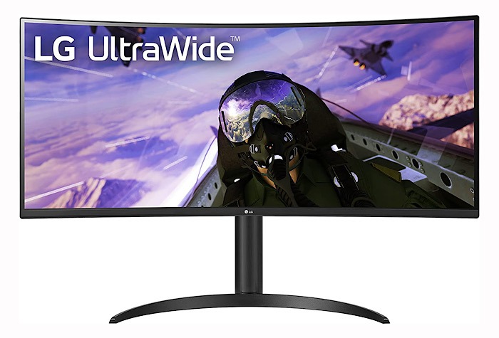 Lg Curved Ultrawide Monitor Front